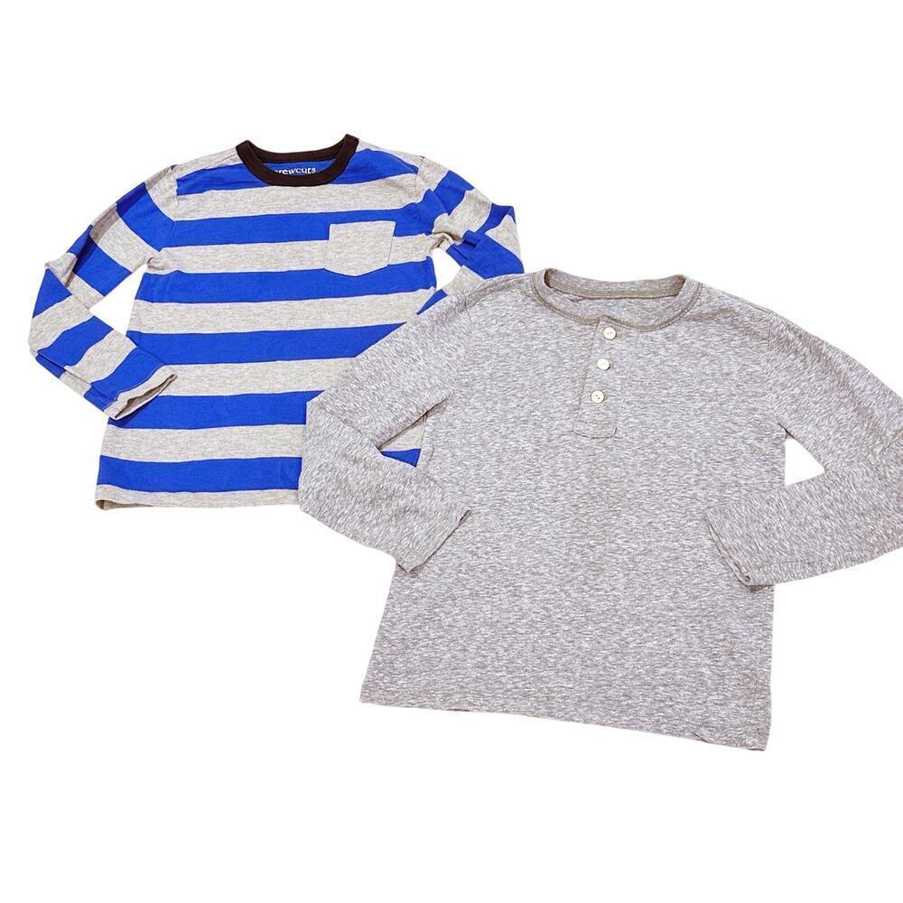 Bundle of Crewcuts Long Sleeve T-Shirts sz XS (4-5) Boy's Long sleeve tees
